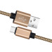 CABLU DATE INCARCARE USB LA TYPE-C 1M 2A GOLD